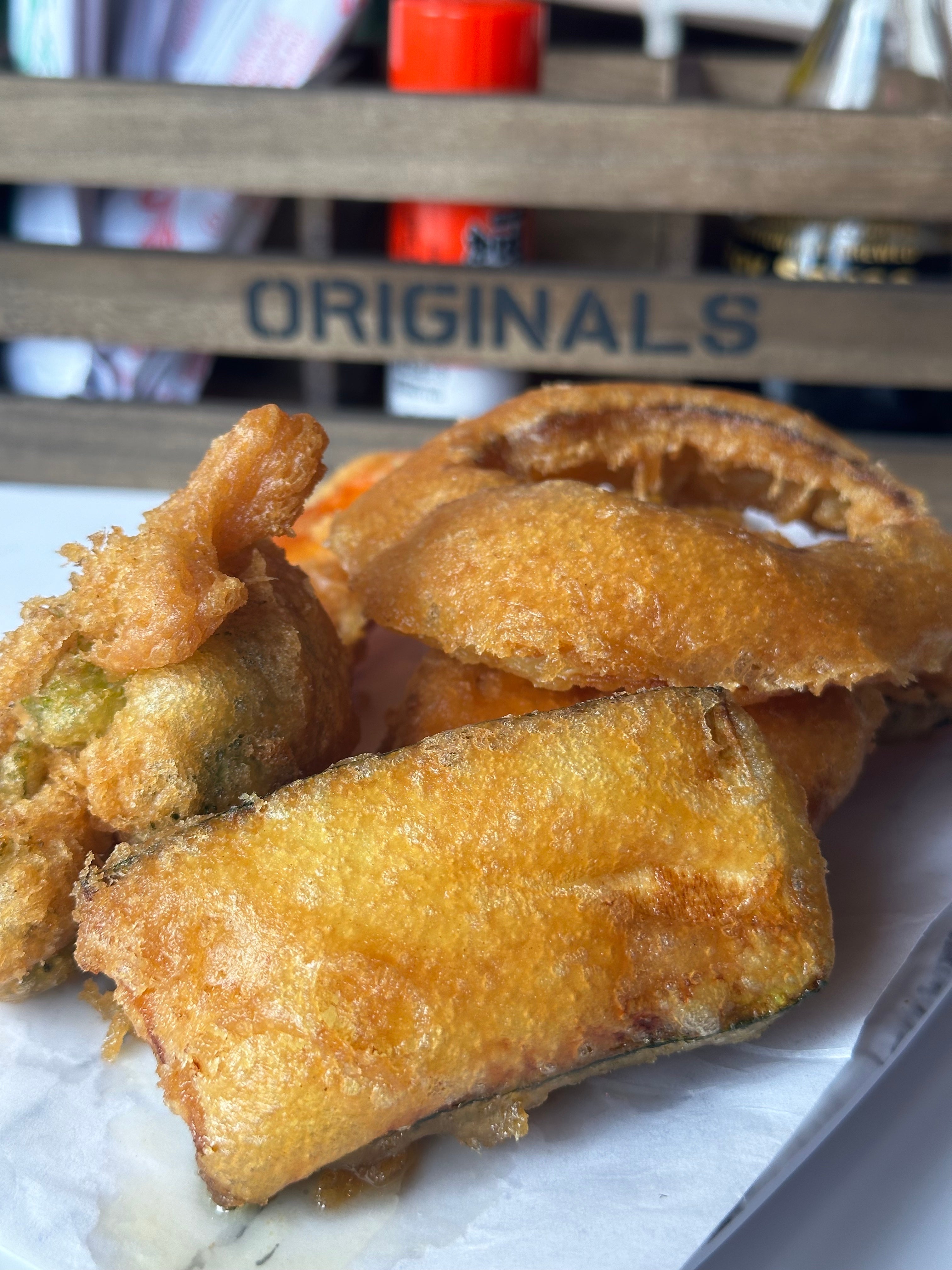 mixed veggies tempura