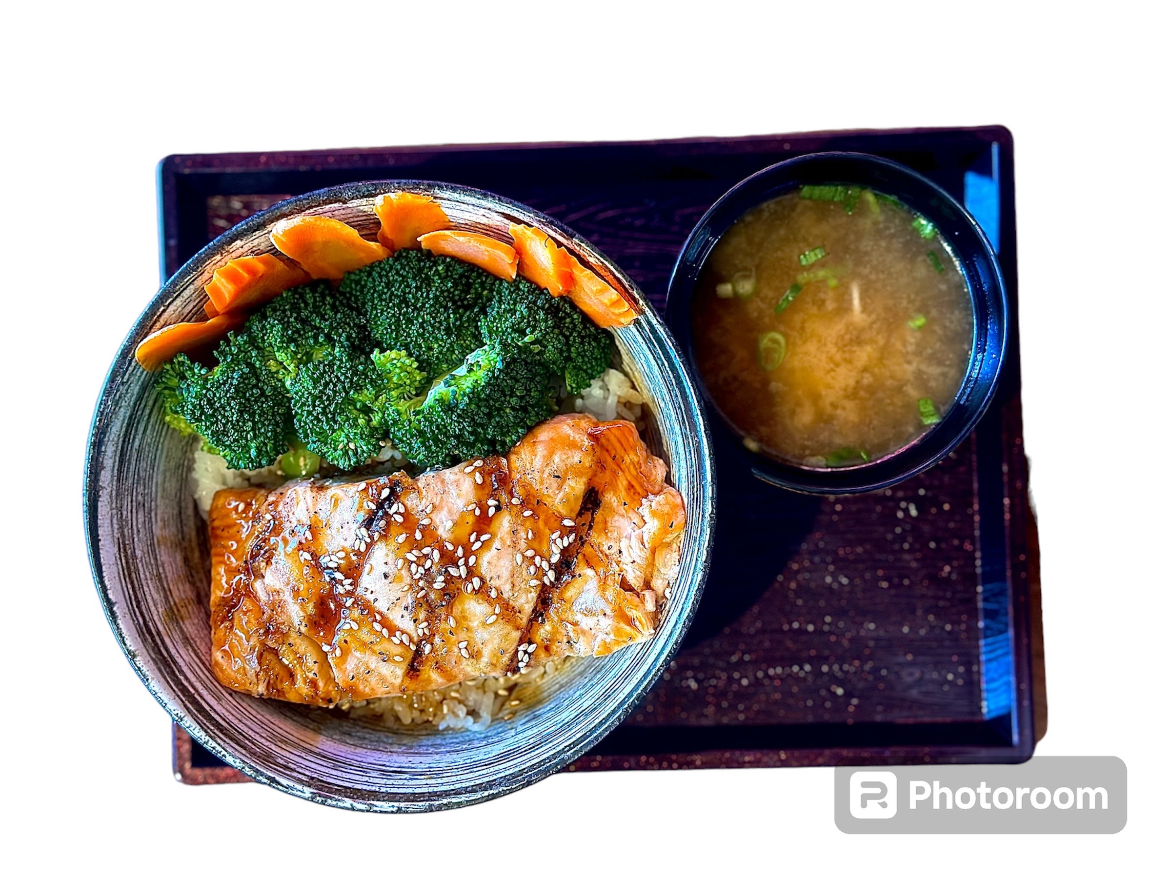 salmon teriyaki